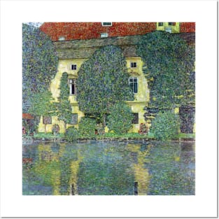 Schloss Kammer on the Attersee III By Gustav Klimt Posters and Art